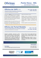 Oficinas de SAPL e Portal Modelo em Ponte Nova MG